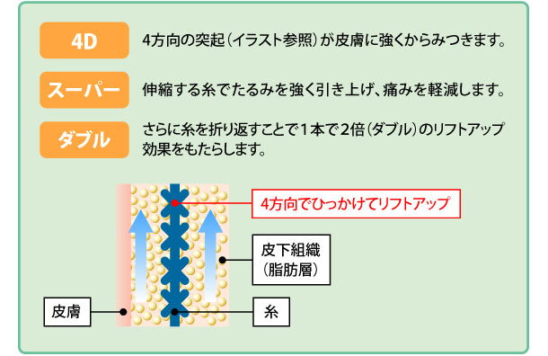 4Dスーパーダブルリフトの説明画像